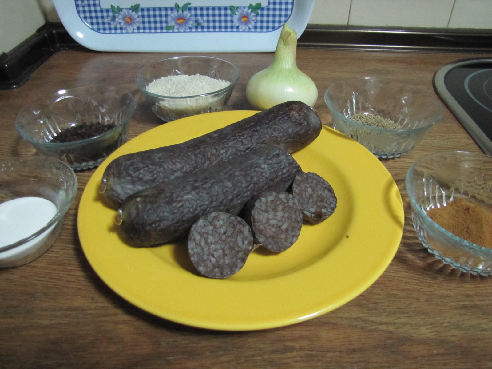 Morcilla de Burgos con piñones (imagen de muestra)