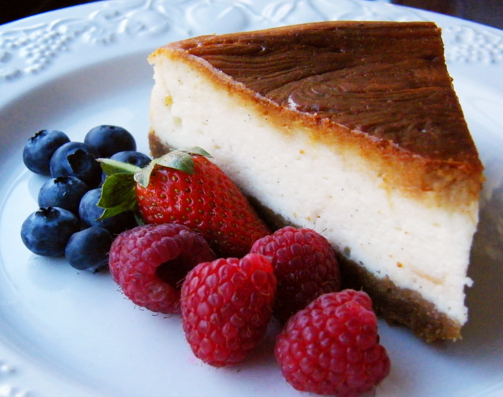 Tarta de queso al horno (imagen de muestra)